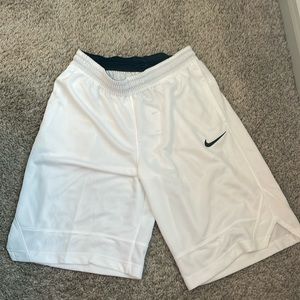 White athletic Nike shorts brand new never worn Medium